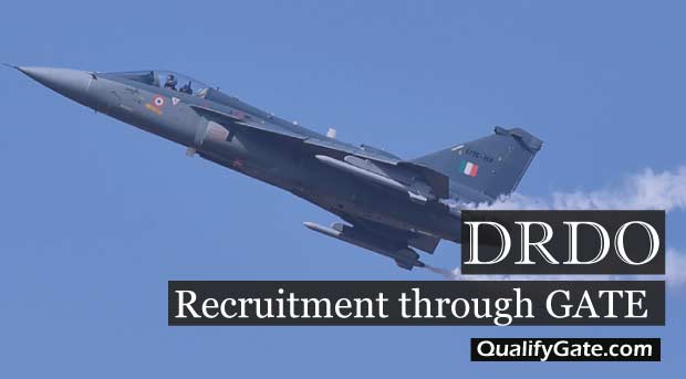 DRDO Recruitment through GATE 2020