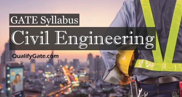 GATE 2021 Syllabus for Civil Engineering