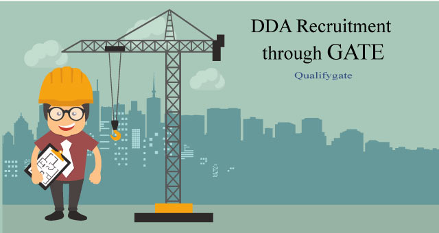 DDA Recruitment through GATE 2019