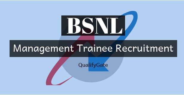 bsnl management trainee recruitment 2019